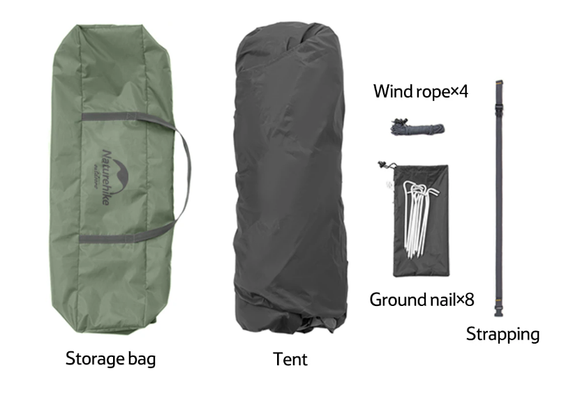 Ultra-Lightweight Foldable Tent