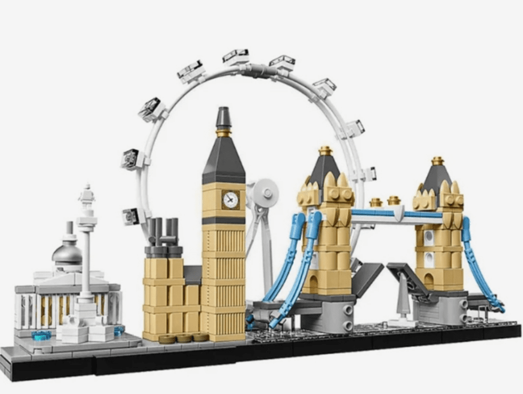 Big Ben Tower Bridge Model Building Block Bricks