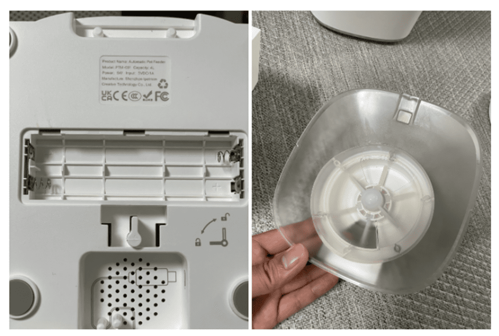 ROJECO Automatic Cat Feeder 