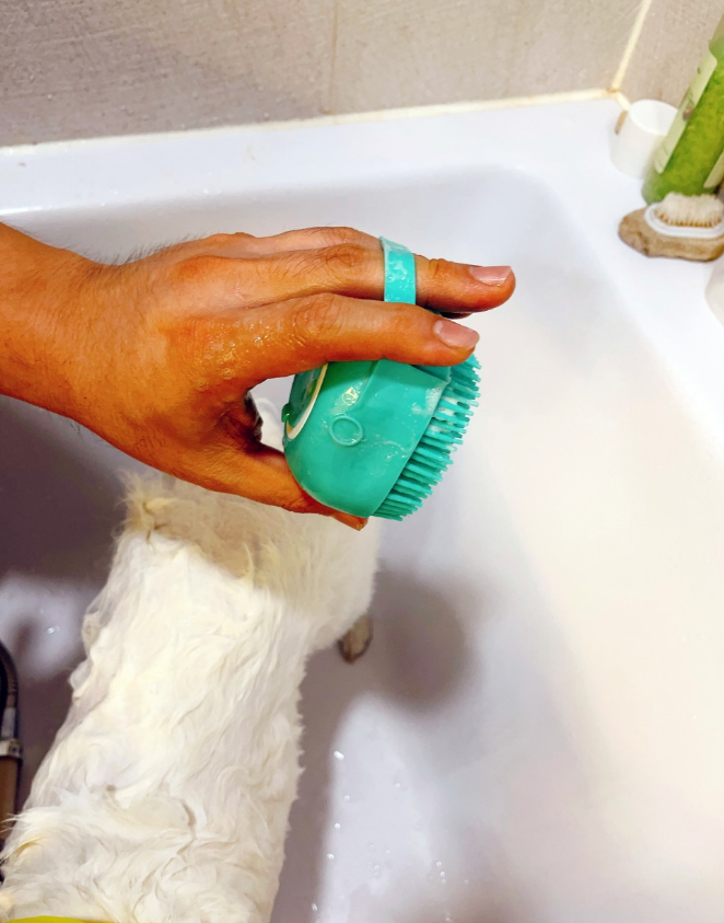 Pet Massage Bath Brush