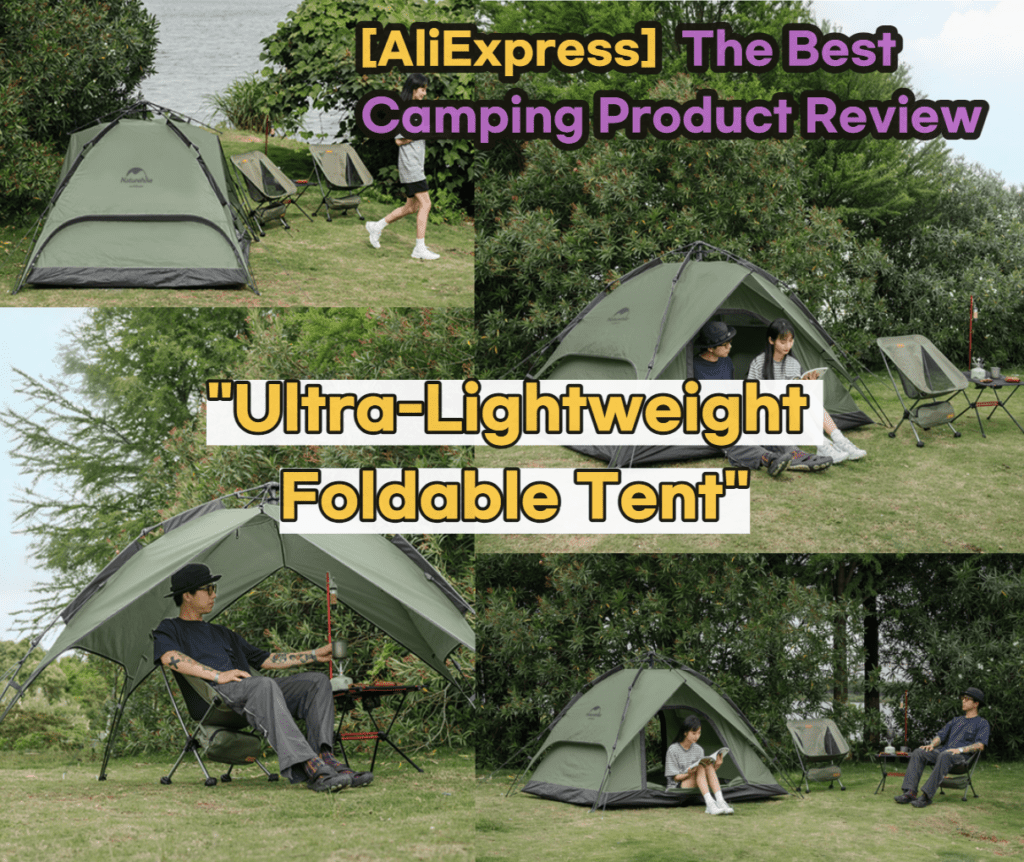 Ultra-Lightweight Foldable Tent