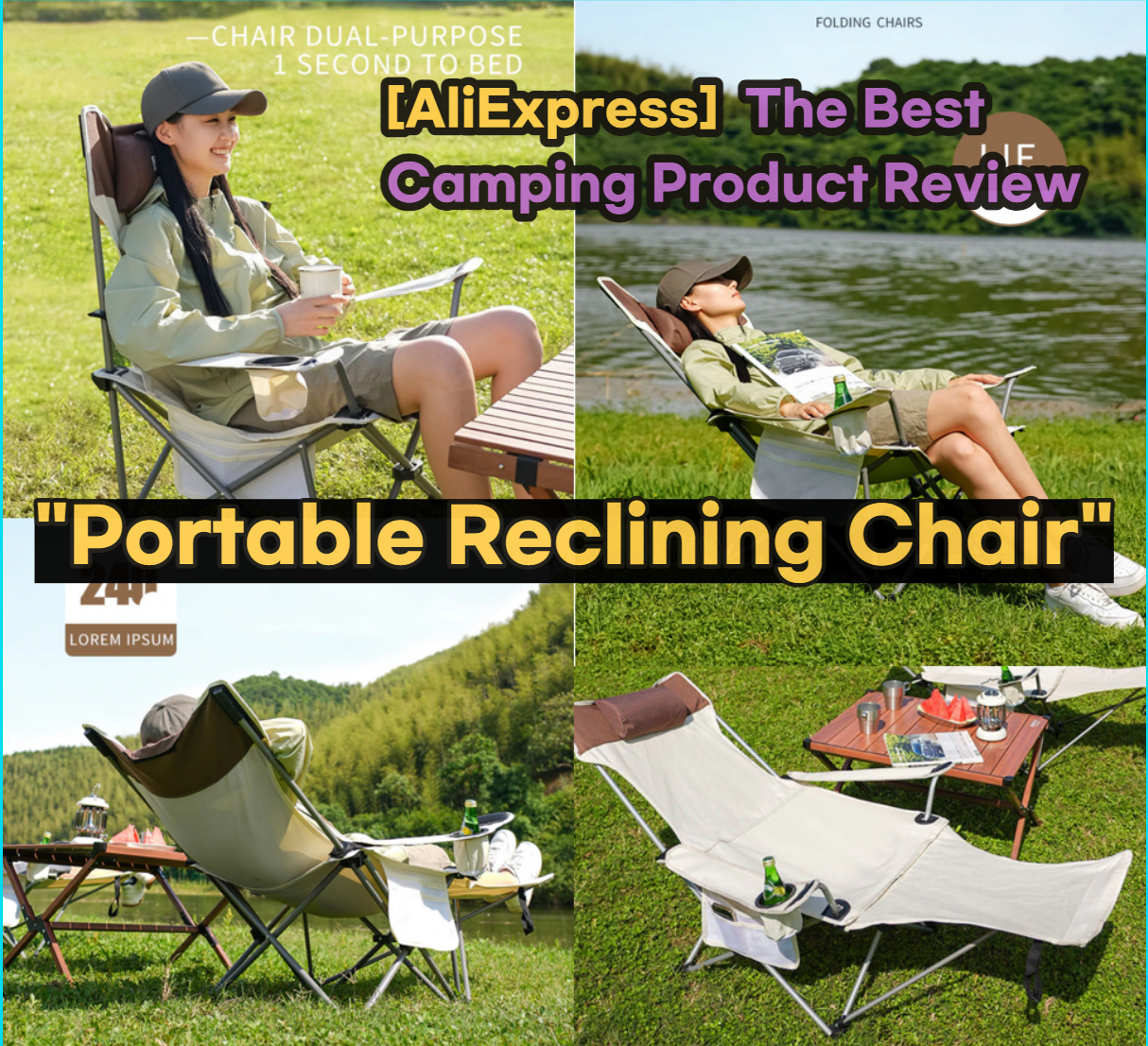 “Portable Reclining Chair”, The Best AliExpress Camping Products Review