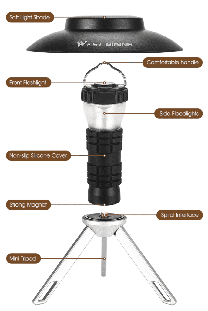 Multifunctional Rechargeable Camping Light