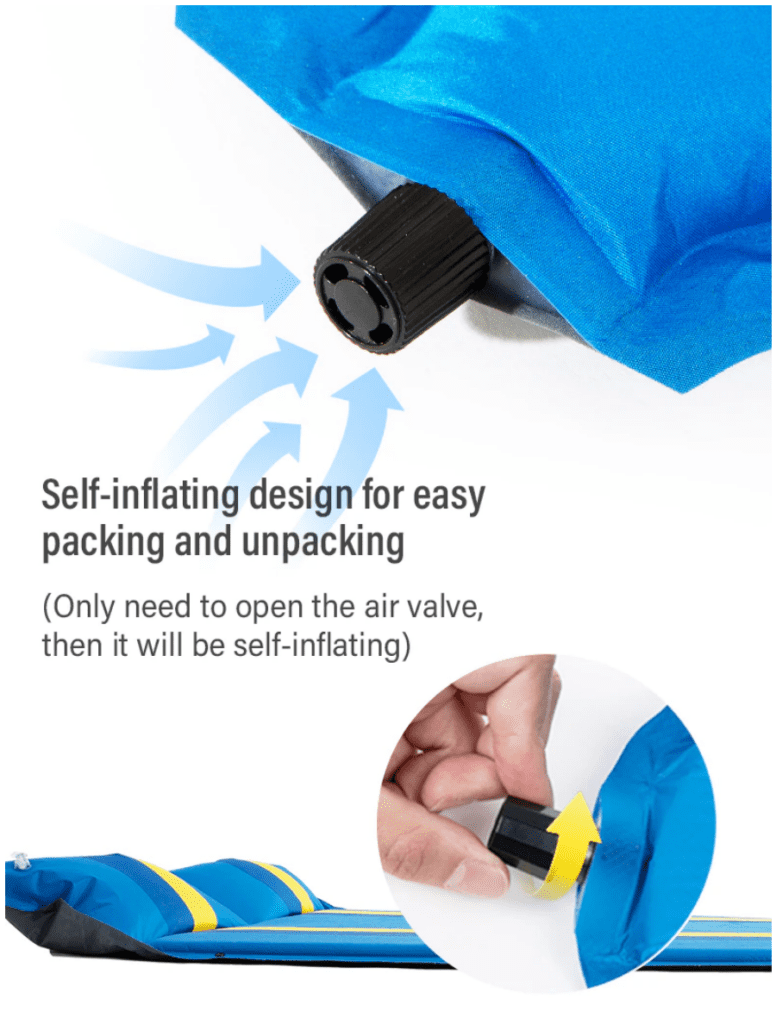 Self-Inflating Camping Mattress