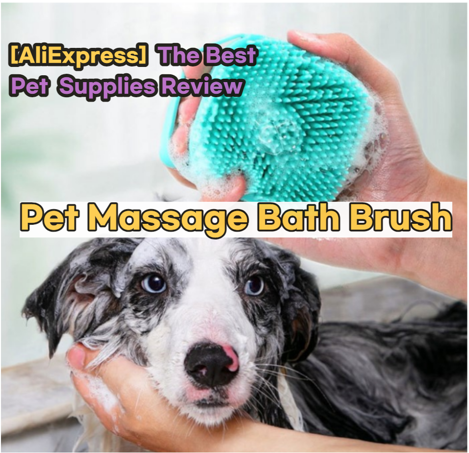 Pet Massage Bath Brush