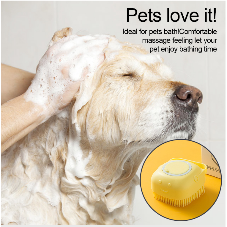 Pet Massage Bath Brush